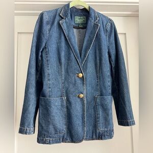 Lauren Ralph Lauren Blue Denim blazer